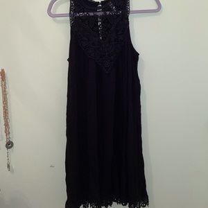 Target Black Lace Dress-Size•Medium